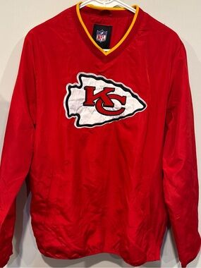 NFL Kansas City Chiefs Red Mens Pullover Top